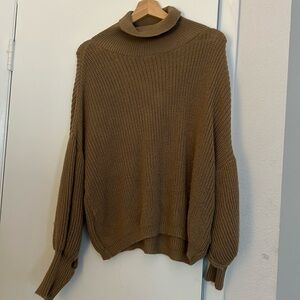 Balloon Sleeve knit Sweater
